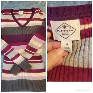St John's bay sweater size med